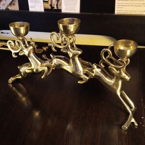REINDEER CANDLEHOLDER